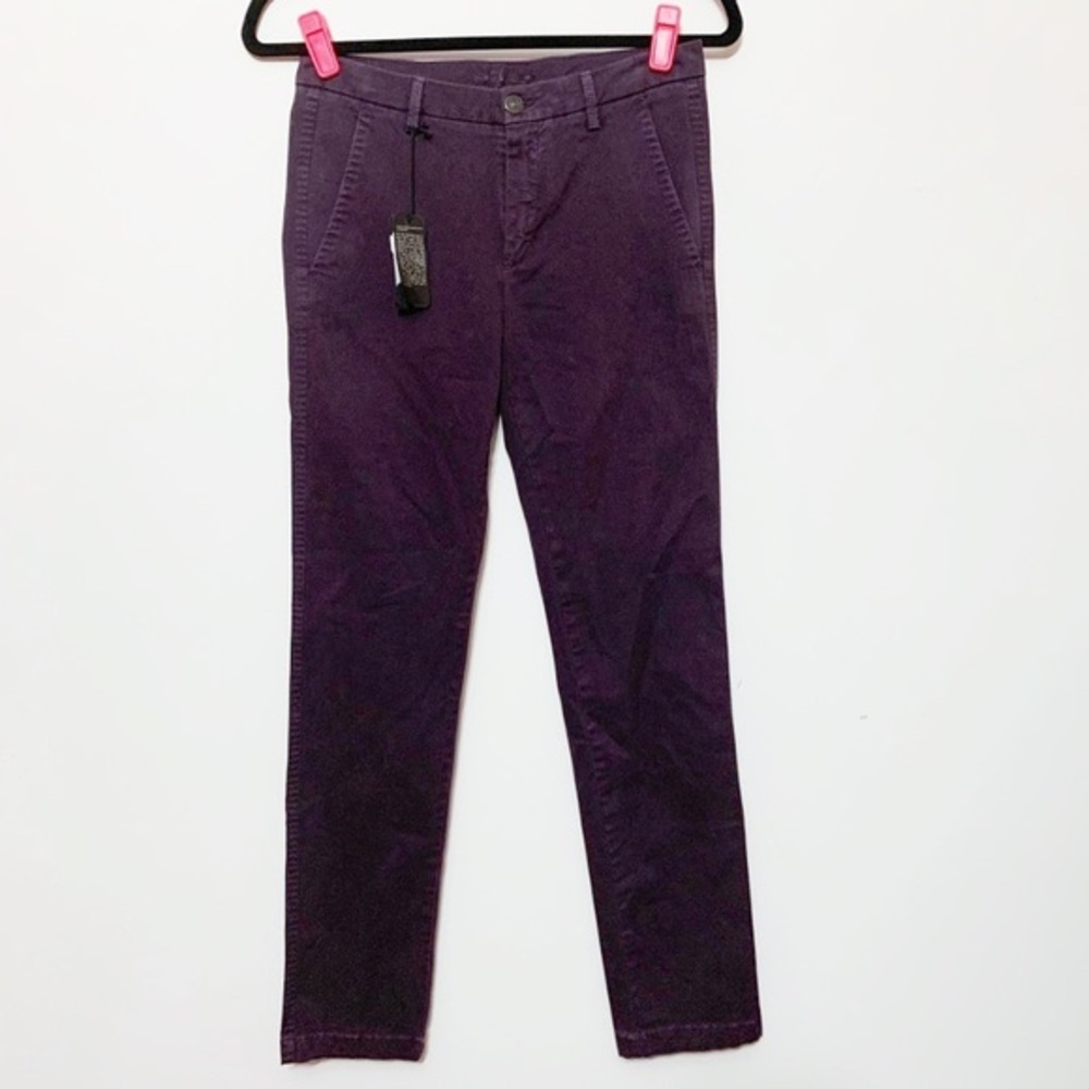 7 For All Mankind Purple Women’s Skinny Jeans, Size 25